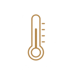 Thermometer for checking storage temperature