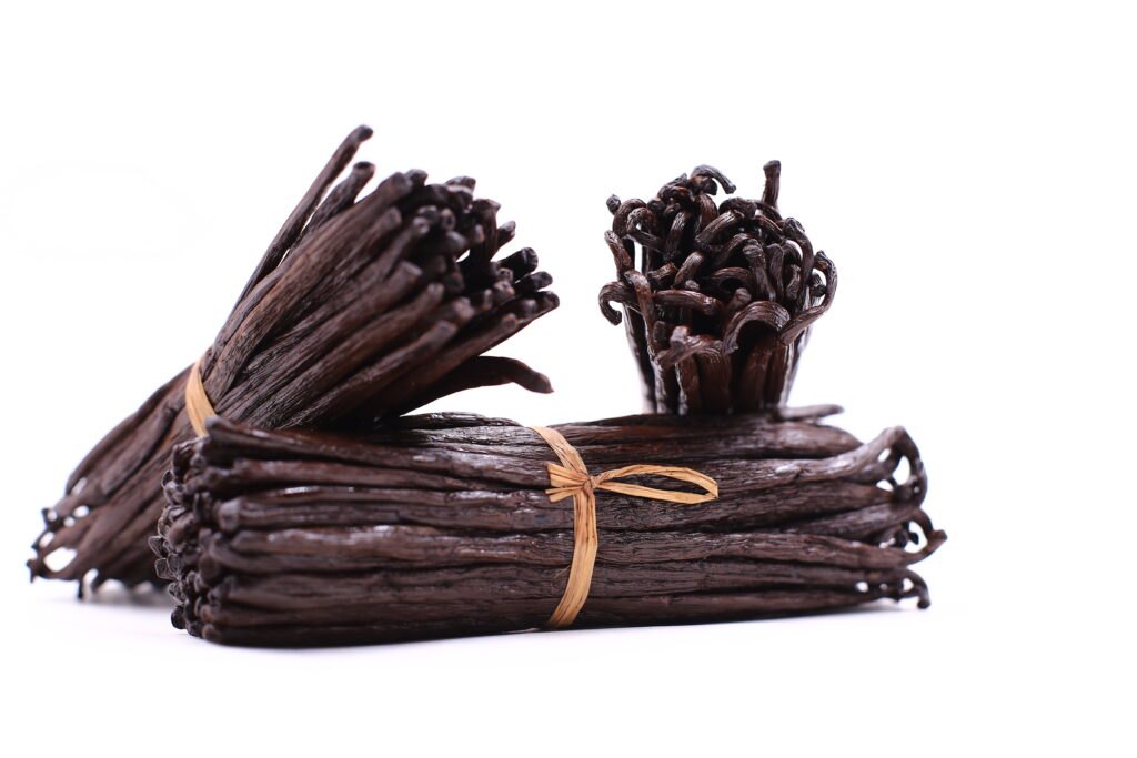 Gourmet-grade vanilla beans