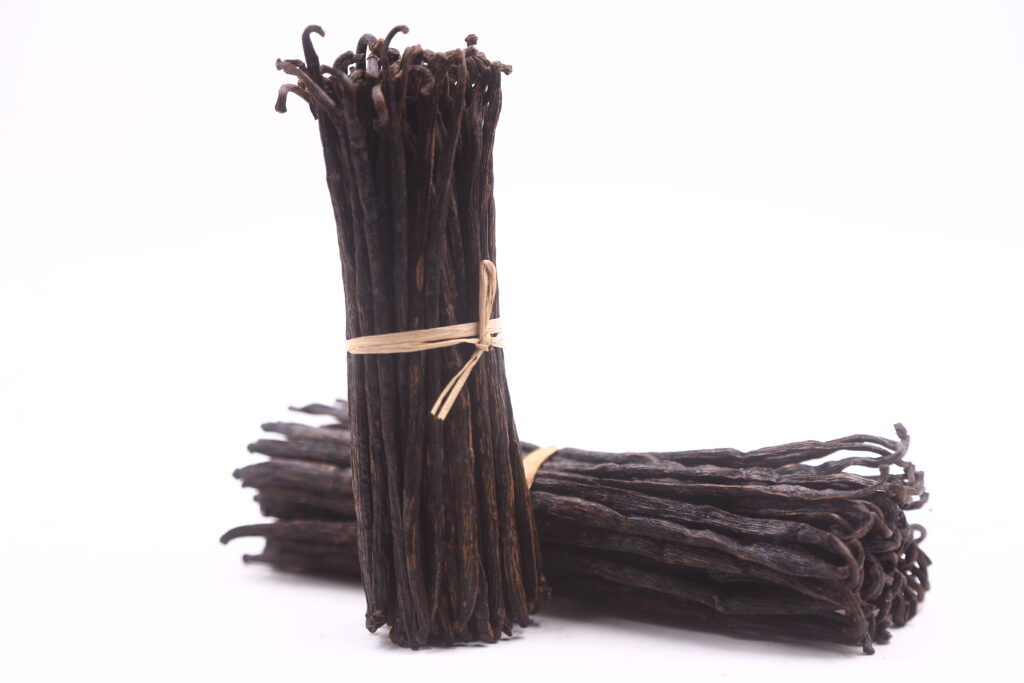 Red-grade vanilla beans